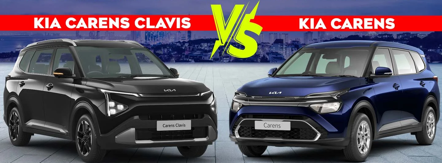 Kia Carens vs Kia Carens Clavis